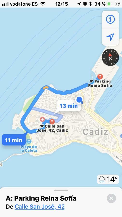 加的斯Apartamento San Felipe Neri公寓 外观 照片